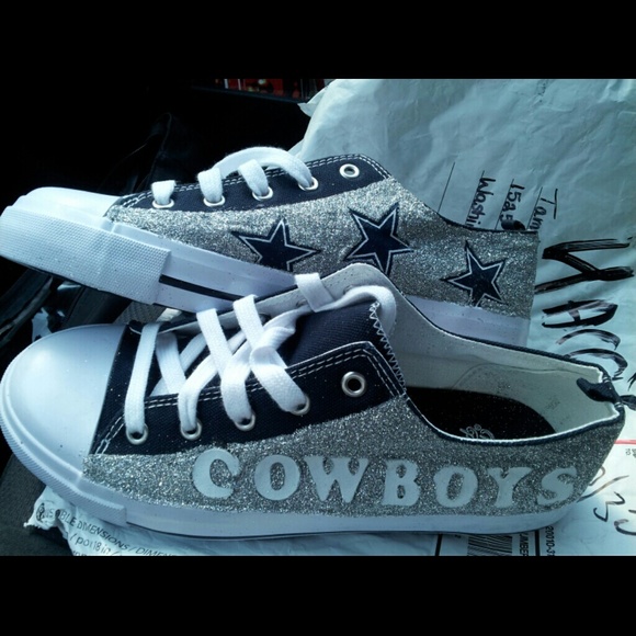 dallas cowboys canvas shoes