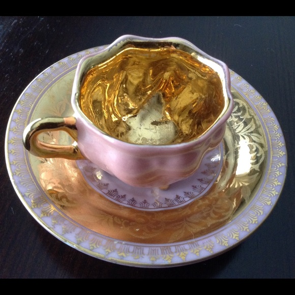 Miniature Antique Cup/Saucer