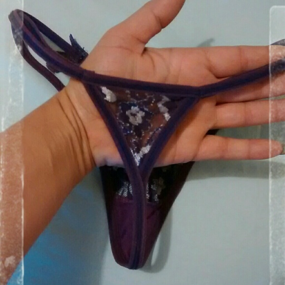 NWOT purple thong - Picture 3 of 3