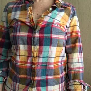 JCREW Plaid Shirt