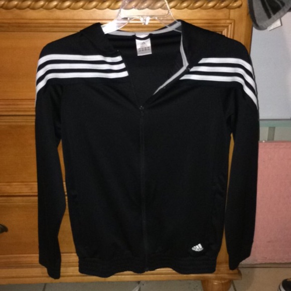 Adidas Black Hoodie!
