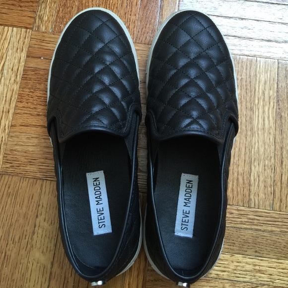 Steve Madden Quilted Slip-ons