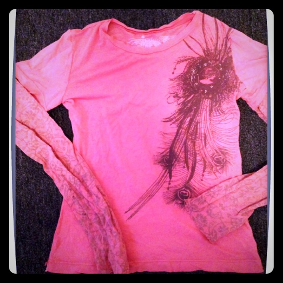 Drifter mix patterned sleeves Graphic Tee - Picture 1 of 4