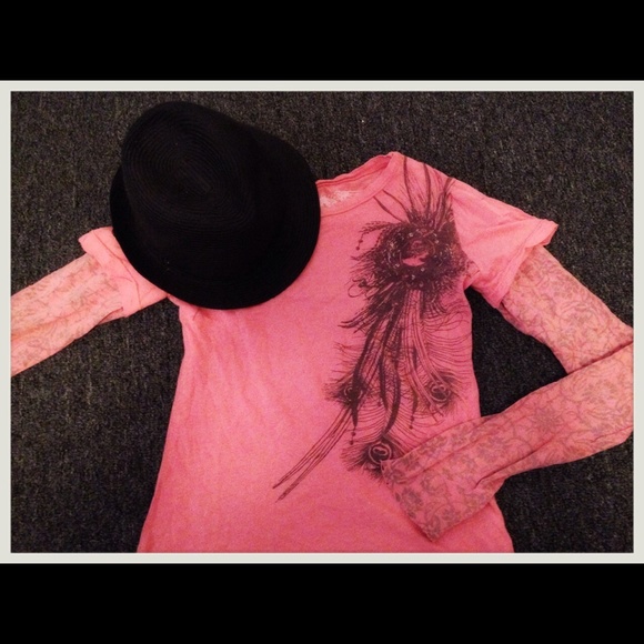 Drifter mix patterned sleeves Graphic Tee - Picture 2 of 4