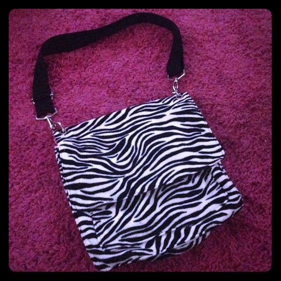 SOFT ZEBRA CROSSBODY BAG