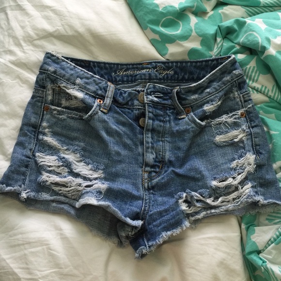 Jean high wasted shorts