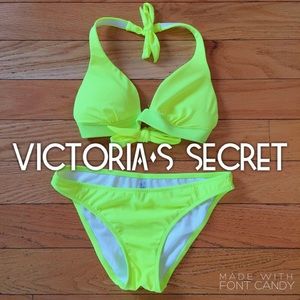 🌷 Neon Yellow VS Bikini 🌷