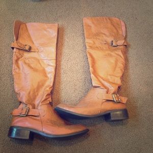 Cognac Riding boot