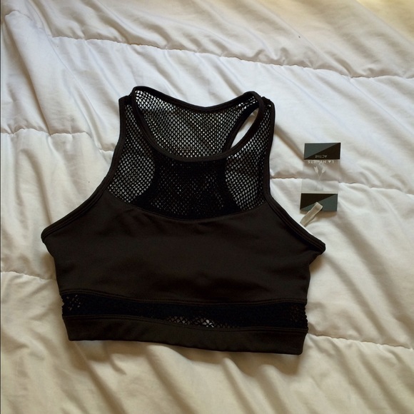 LA Hearts Mesh Sports Bra - Picture 1 of 2