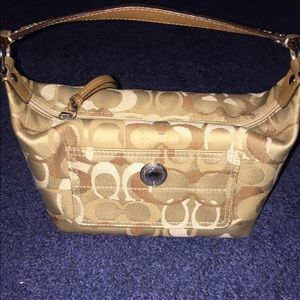 Tan Coach Purse