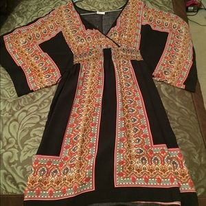 Pattern sun dress