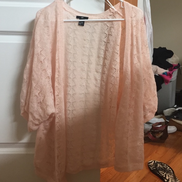 Light pink cardigan