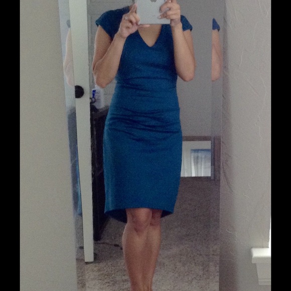 Fitted dress - high low - brand new