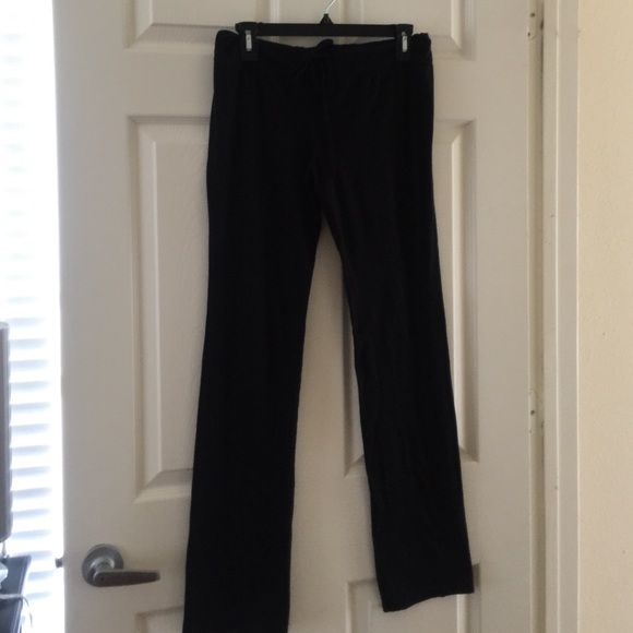 Black pajama pants