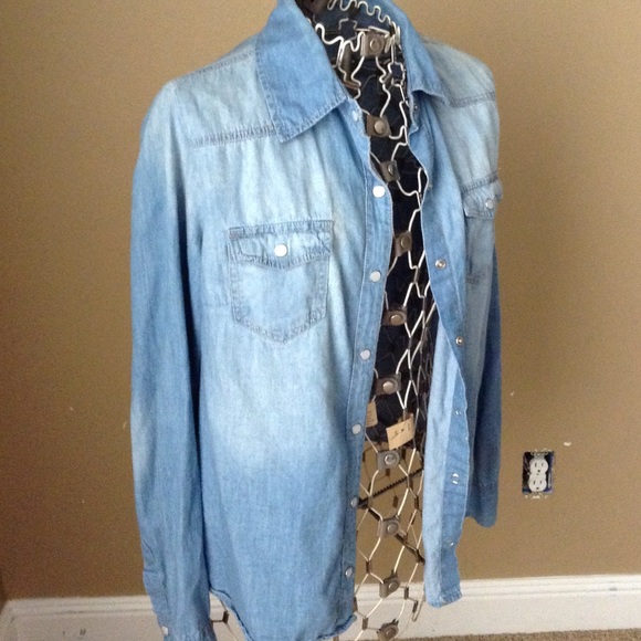 Light denim shirt
