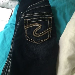 Silver jeans only worn once