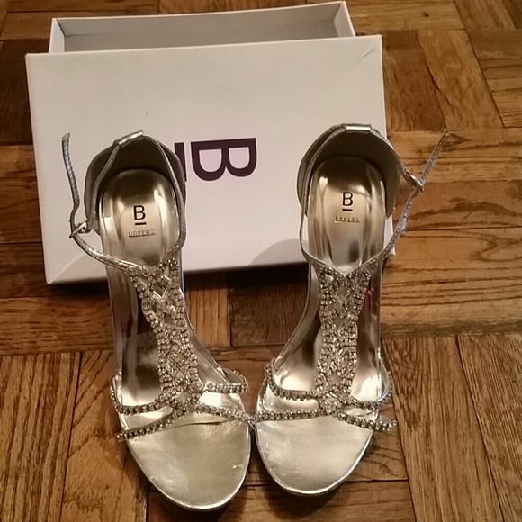 Silver Shoes by Bakers