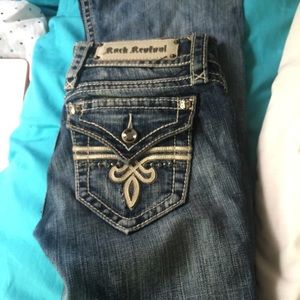 Rock rivaval boot cut jeans