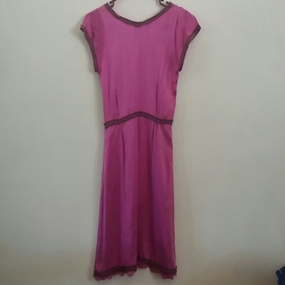 🌟GIFTED🌟WET SEAL SILK DRESS SIZE 1 - Picture 2 of 4