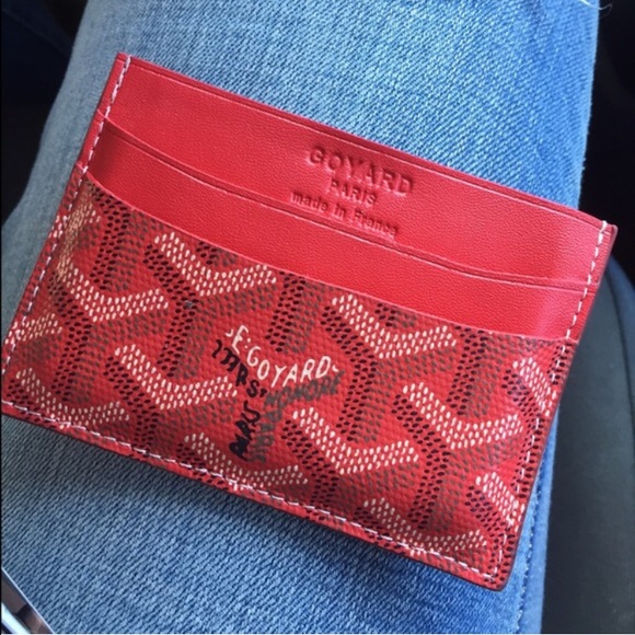 goyard red card holder