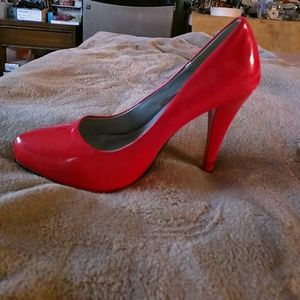 Red Patent Leather Pump