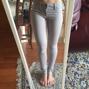 Joe's Jeans -  grey leggings (Fit: The Skinny)