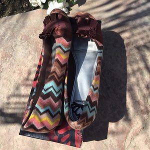 Bret fergalicious chevron flats