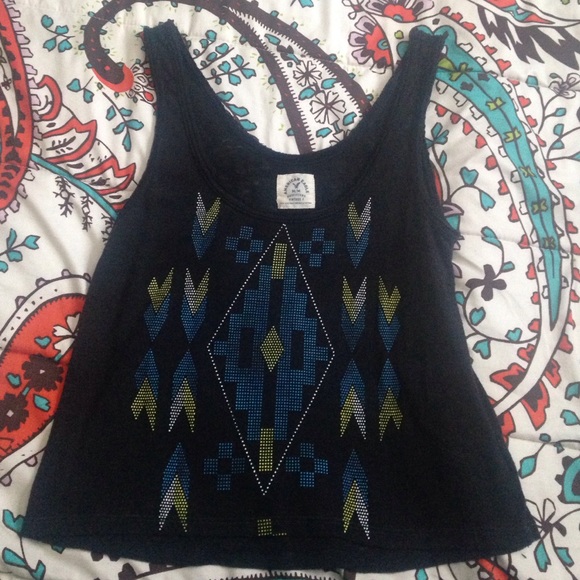 American Eagle Cropped Tank