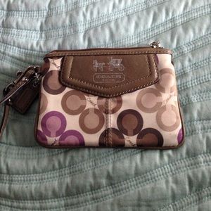 Coach coin purse