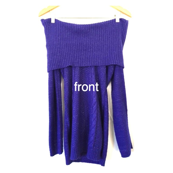 Off The Shoulder Sweater by Guess
