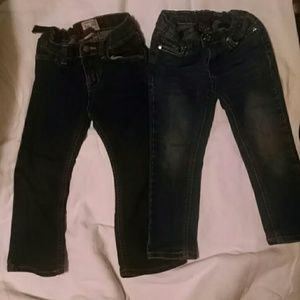 2 pair of 3t girls jeans