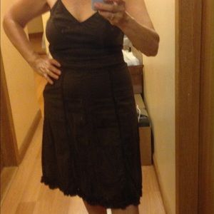 Dress (chocolate brown)