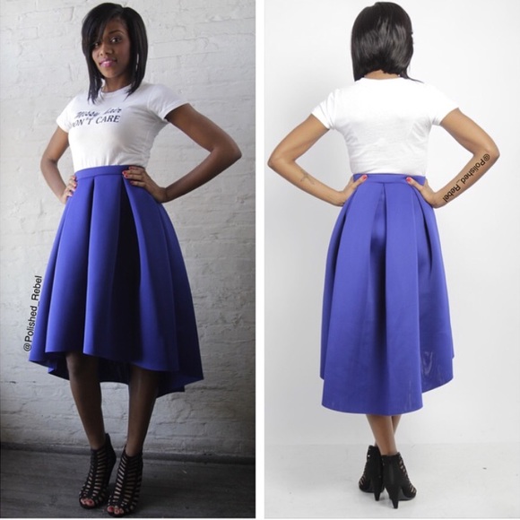 High Low Full Skirt - Picture 1 of 1