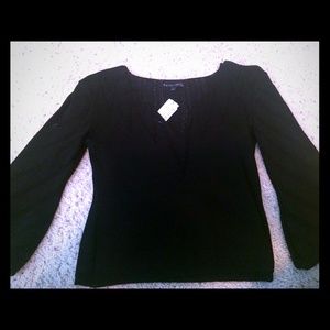 Bette Paige black lightweight sweater