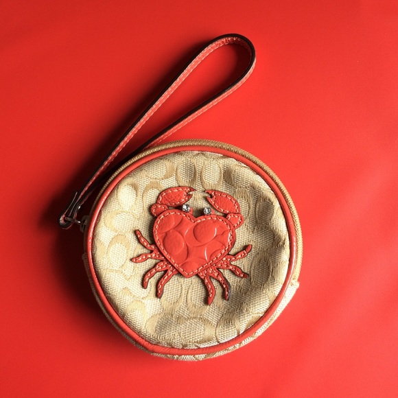 crab coin purse