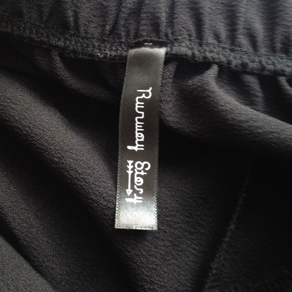 Black Lace Hippie Shorts - Picture 2 of 2