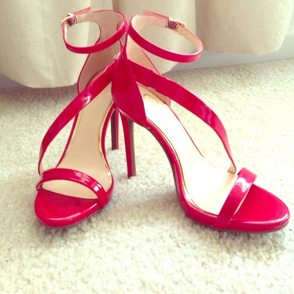 Jessica Simpson Shoes - Jessica Simpson red "Patent Lipstick" high heel