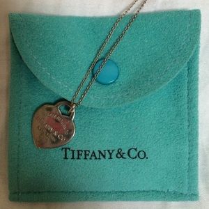 Tiffany & Co Heart Pendant Necklace