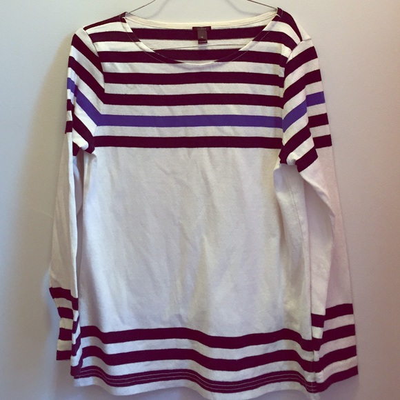 JCrew striped blouse