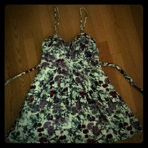 Floral print dress