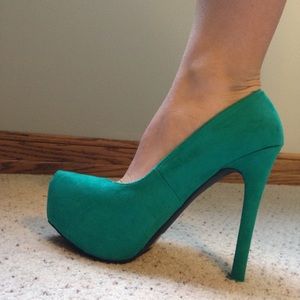Mint Green Heels