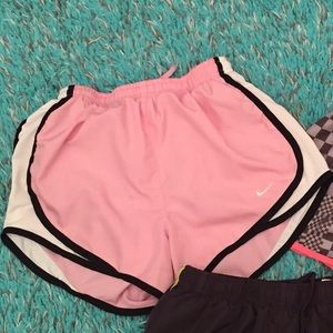 Pink nike shorts!