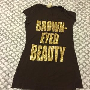 ~SOLD~ Brown Eyed Beauty Plus Size Shirt