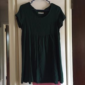 American Apparel Emerald Babydoll Dress. Size M/L.