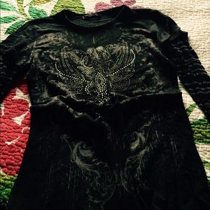 Angels and diamonds long sleeve shirt