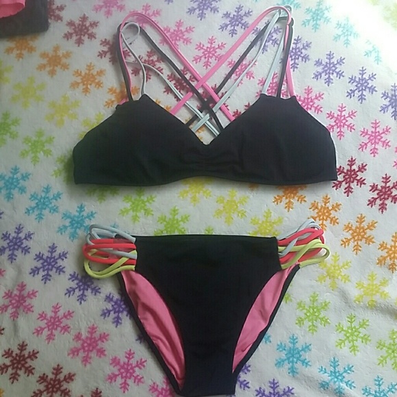 Pink bathing suit