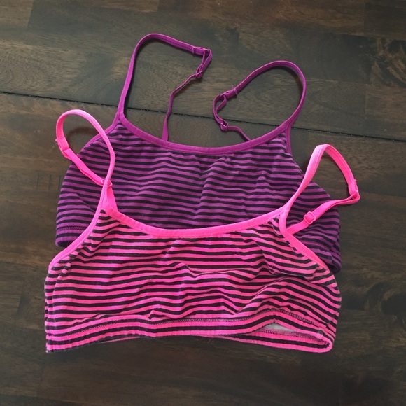 VS Pink Bralettes