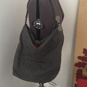 Grey Gap wool bag