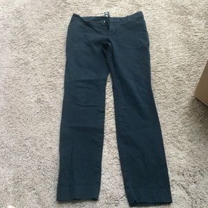 Stretchy black slacks, fitted, from Target