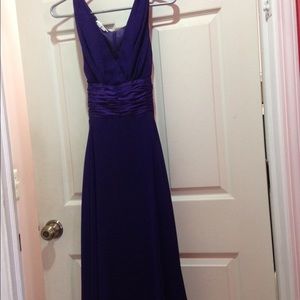 Purple party dress (below the knees length)